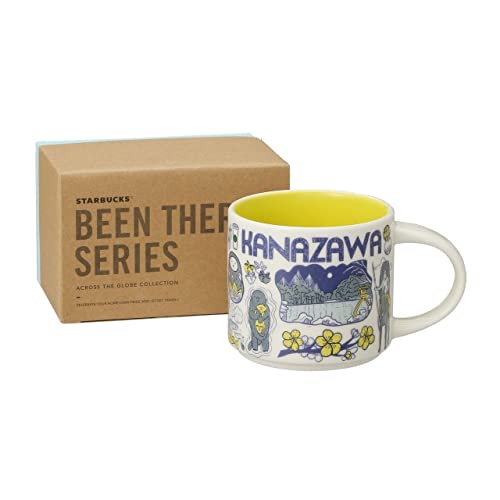 Starbucks Japan Kanazawa “Been There Series” Mug 414ml (14oz) – Limited Edition Ceramic Coffee Cup
