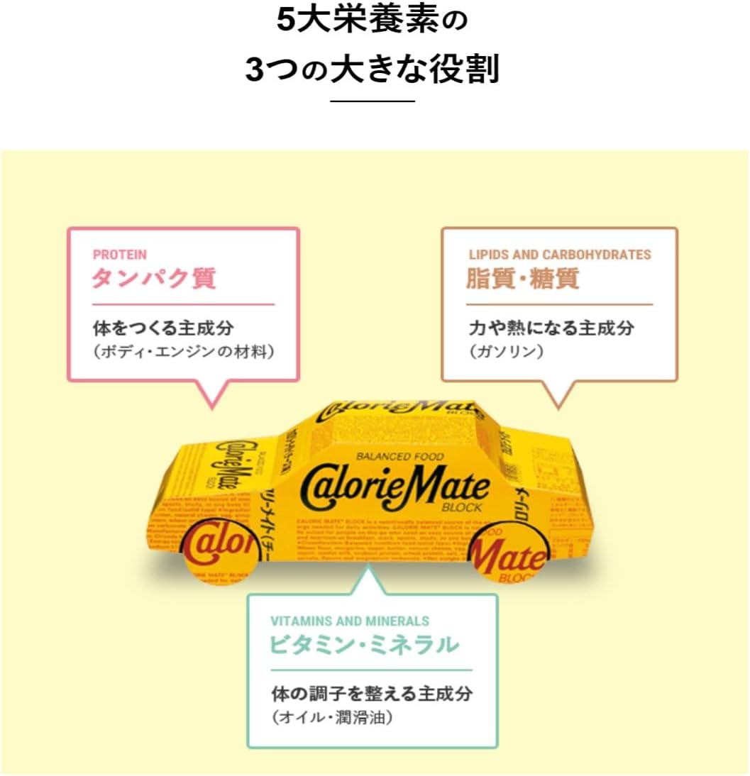 Otsuka Pharmaceutical Calorie Mate Long Life Chocolate – Pack of 2 | 3-Year Shelf Emergency Food
