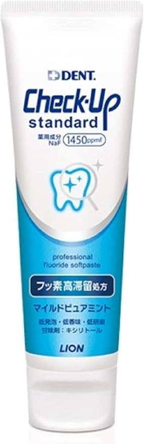 Lion Dental Paste Check Up Standard 1450F 4.5 oz (135 g) Mild Pure Mint
