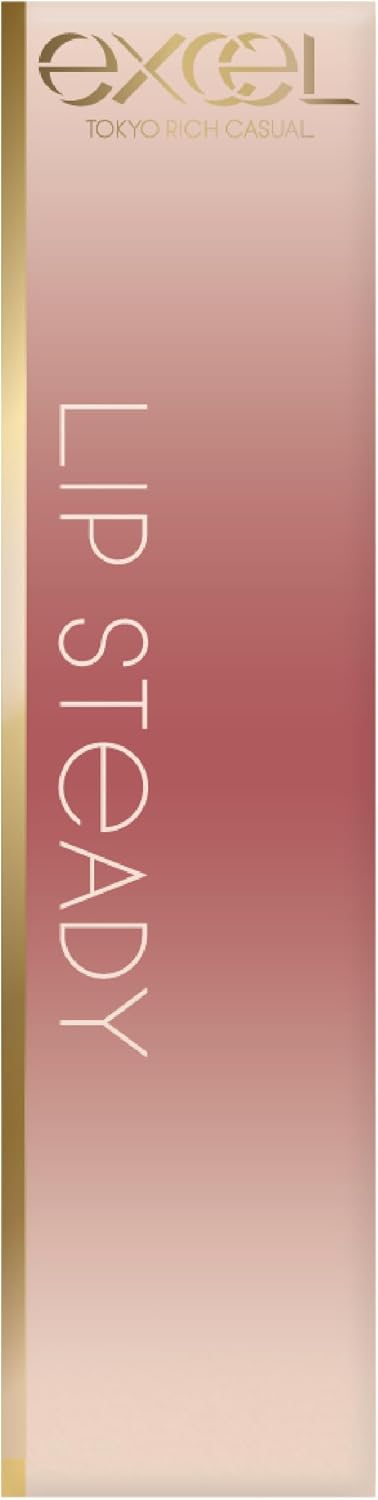 Excel Lip Steady SD02 Talk to You Lipstick, Mucous Membrane, Long-Lasting, Beige, Plump Effect