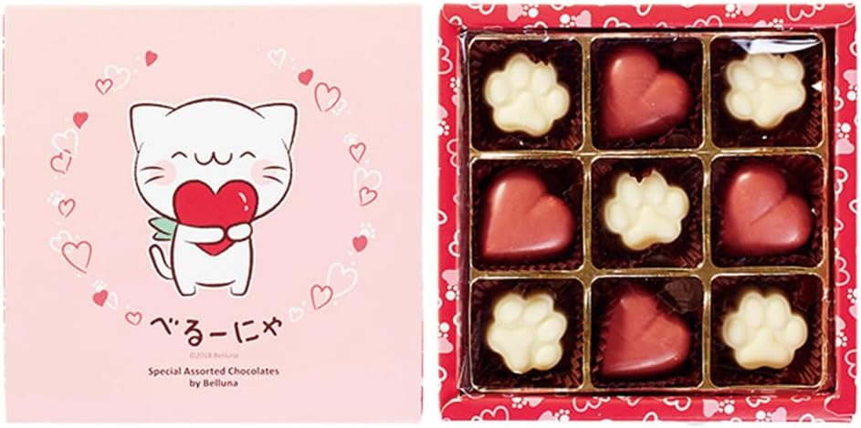 Belluna Gourmet Valentine Chocolate Sweets Gift Chocolate Present Bellunya Assorted Chocolate