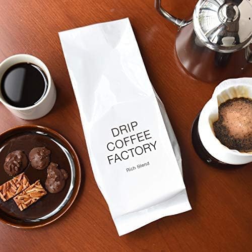 Drip Coffee Factory Rich & Strong Assorted Coffee – Medium Ground Powder, 1 kg (500 g × 2 Bags)