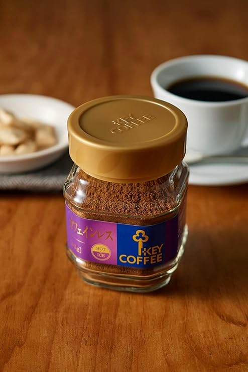 Key Coffee Instant Coffee Caffeinated Jar 50g | Made In Japan