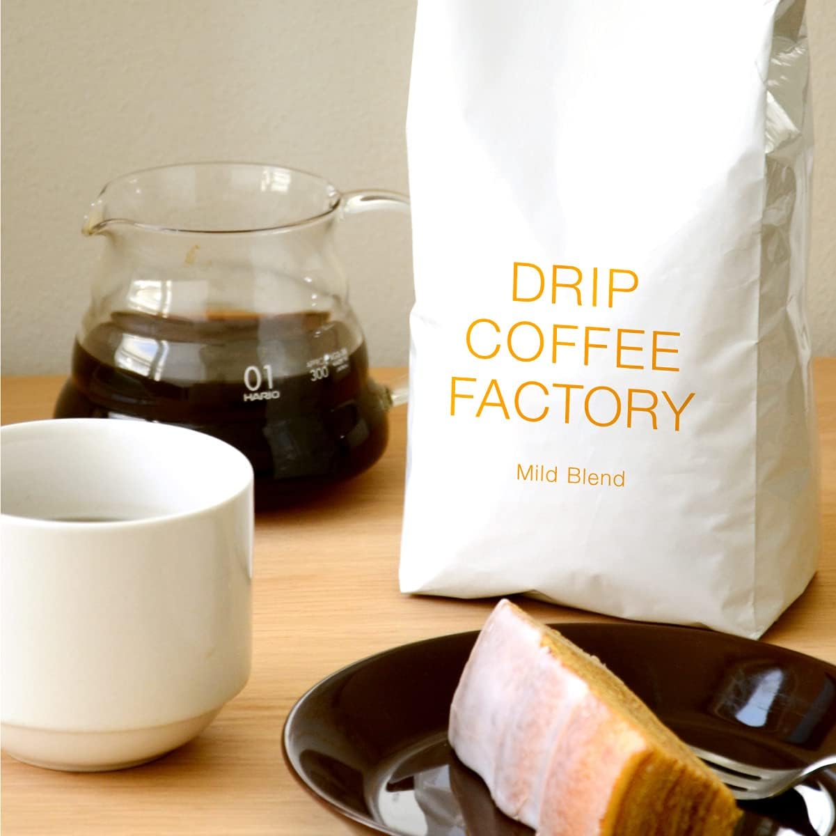 Drip Coffee Factory Mild Blend Coffee – Medium Ground, 2 kg