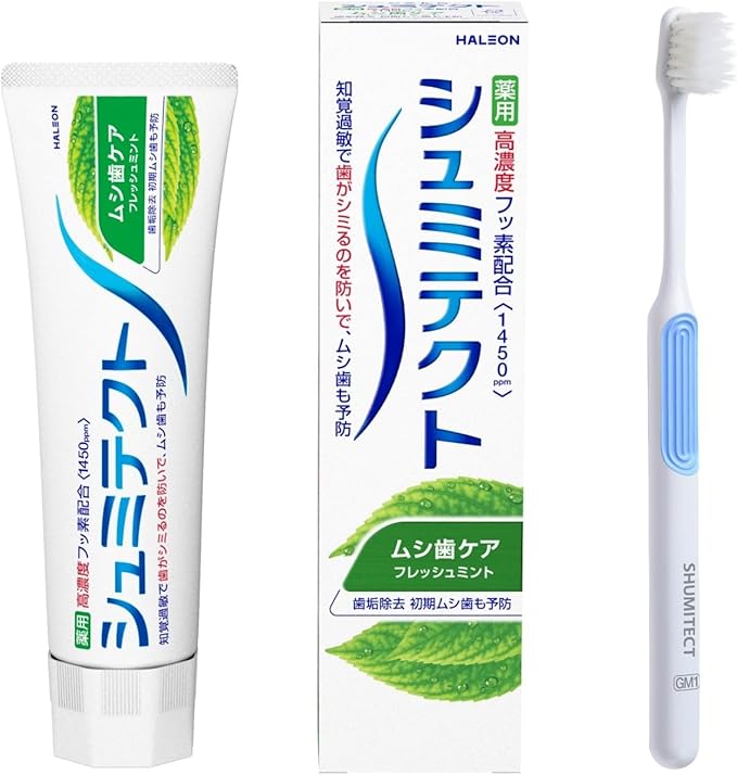 Shumitect Tooth Care for Dental Cavities (1,450 ppm), 3.3 oz (95 g)