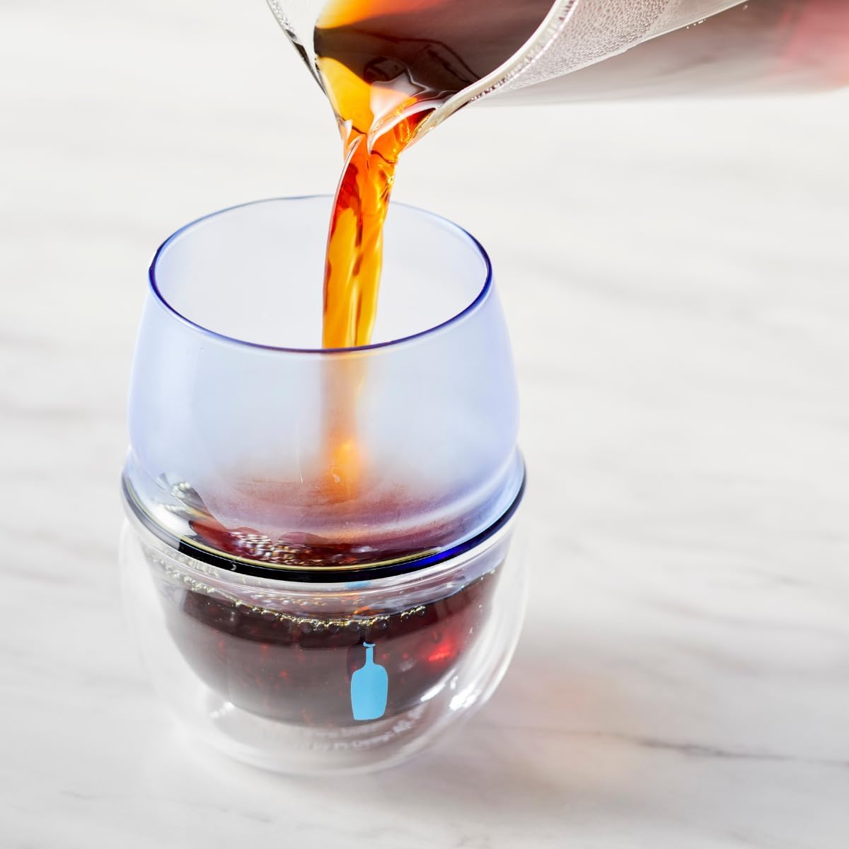 Blue Bottle Coffee Double Wall Aroma Glass – Insulated Coffee Cup