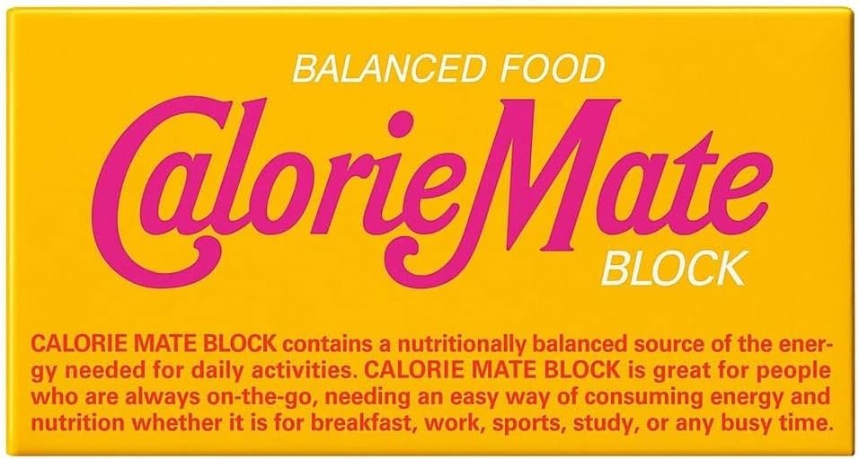 Otsuka Pharmaceutical Calorie Mate Blocks Assorted – 4 Flavors, 24 Packs (2 x 12) | Chocolate, Maple, Cheese, Vanilla
