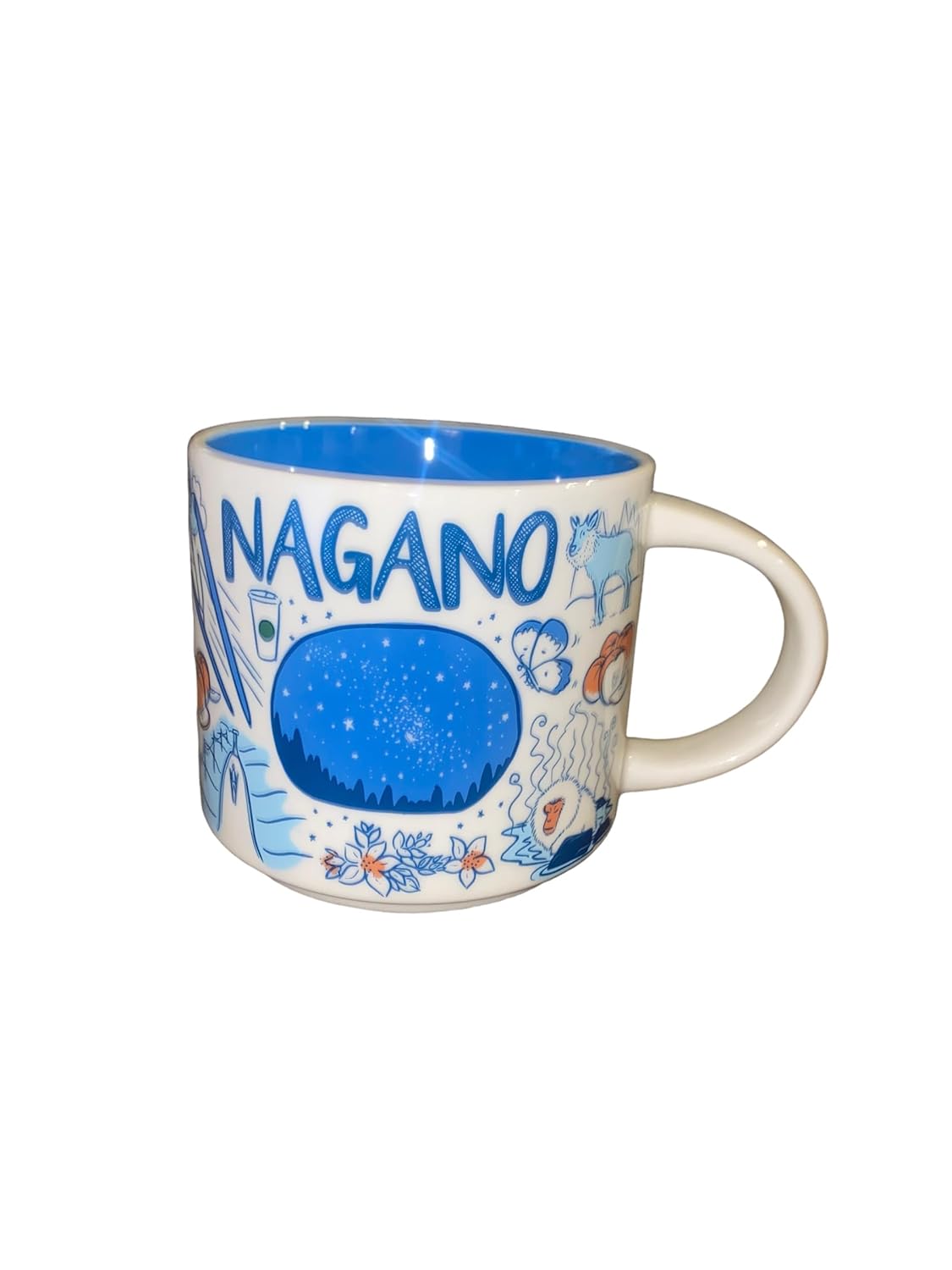 Starbucks Nagano “Been There Series” Ceramic Mug 414ml (14oz) – Japan Limited Edition Coffee Cup