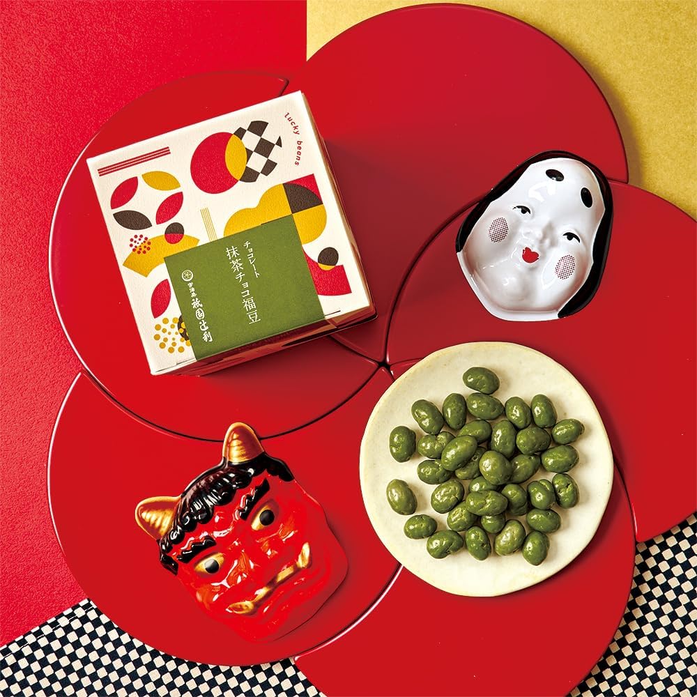Gion Tsujiri Matcha Chocolate Fukudama – Ujicha & Matcha Chocolate Beans, Kyoto Gift