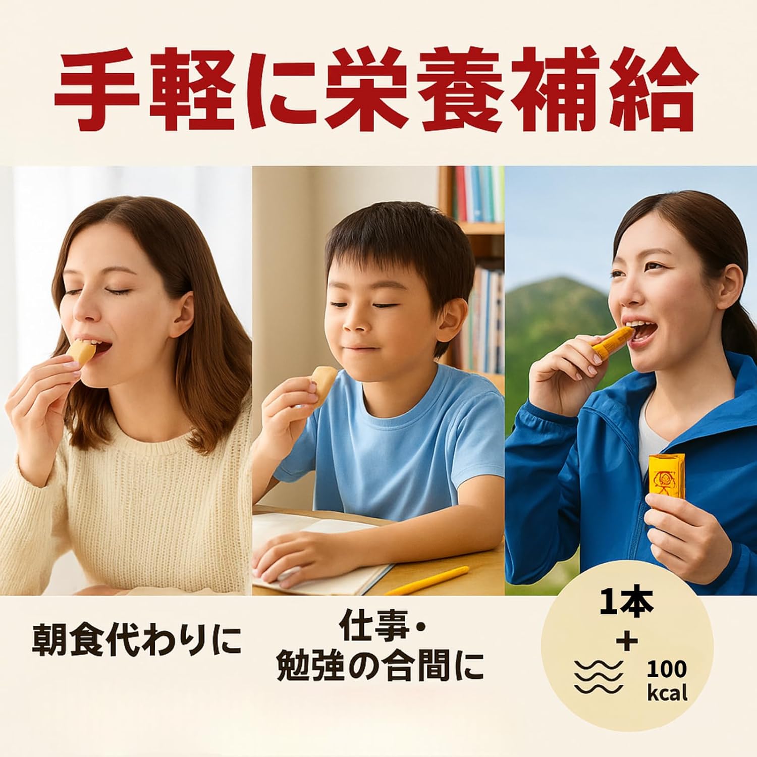 Otsuka Pharmaceutical Calorie Mate Blocks Assorted – 5 Flavors Set, 15 Packs Total | Vanilla, Chocolate, Cheese, Maple, Fruit