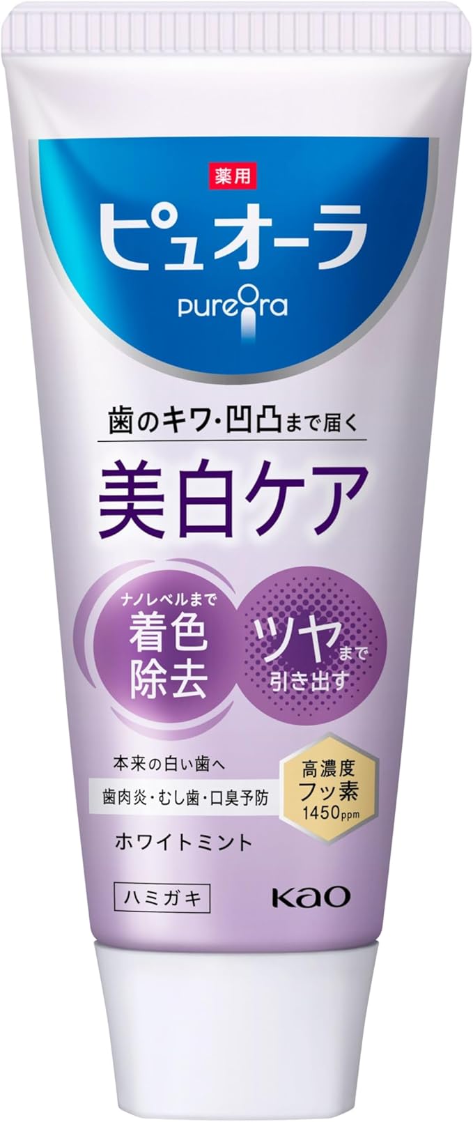 Medicated Puora Whitening Care Toothpaste, 4.1 oz (115 g)