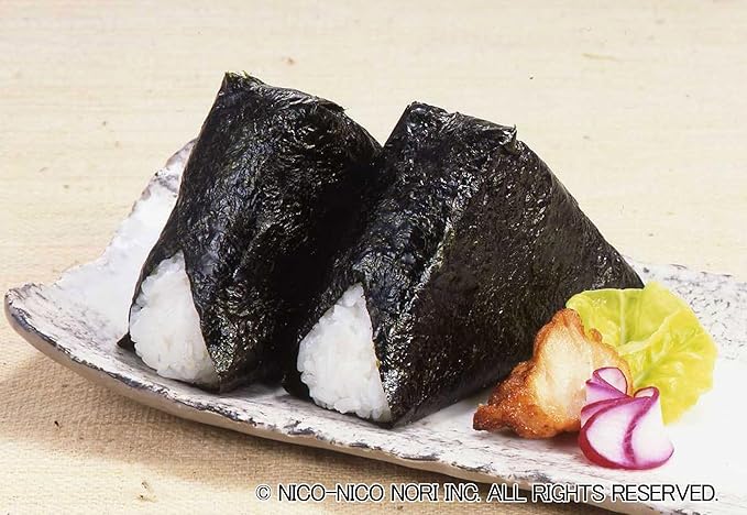Nico Nico Nori Grilled Seaweed from Seto Inland Sea, 3 Cuts, 40 Sheets