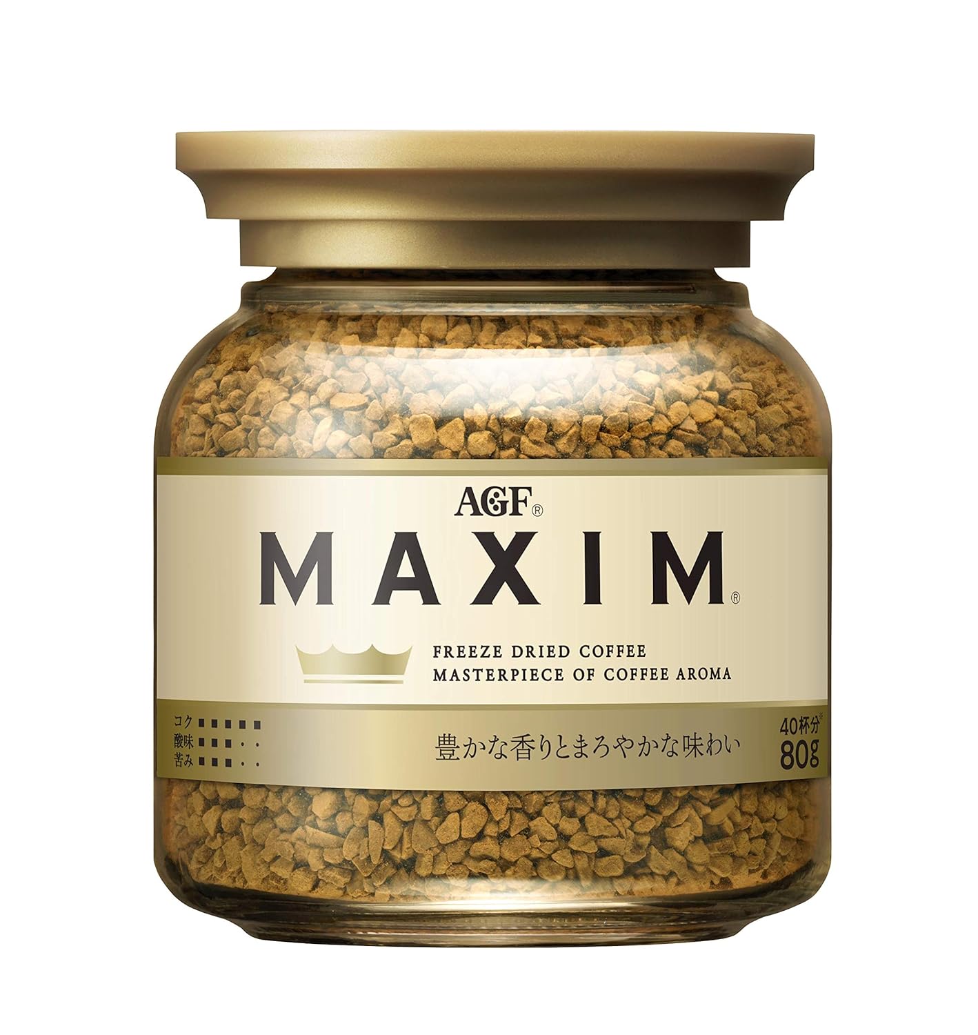 AGF Maxim Bottle 80g Instant Coffee | Made in Japan | Japanese Coffee | Freeze Dried Coffee