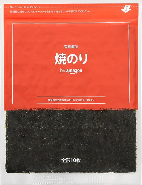 Happy Belly Grilled Seaweed, Ariake Seafood, Total Shape, 10 Sheets
