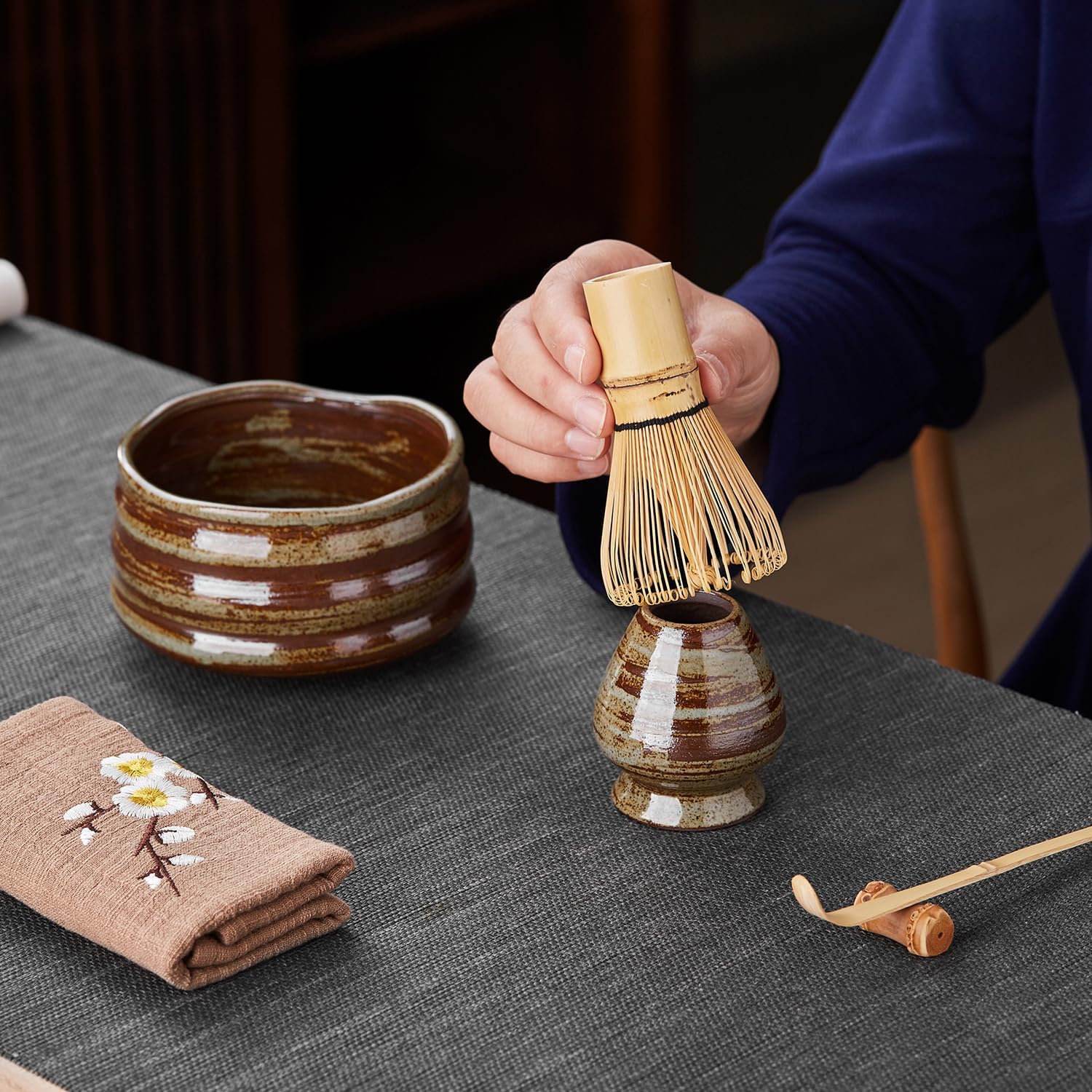Premium 9-Piece Matcha Tea Set – Traditional Japanese Tea Ceremony Kit
