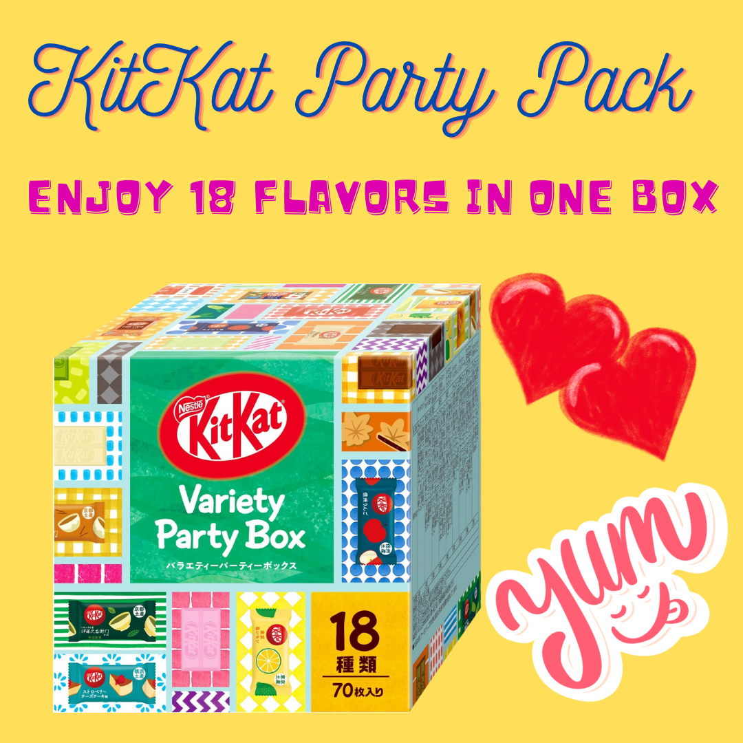 Nestle KitKat Mini Variety Party Box 70 Pieces