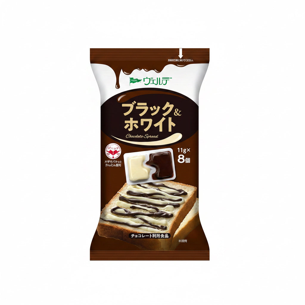 Aohata Verde Black & White Chocolate Spread 11g × 8