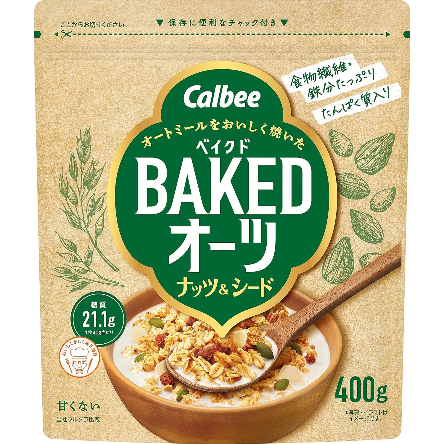 Furugura Calbee Baked Oats 400g