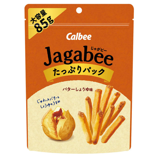 Calbee Jagabee Butter Soy Sauce Flavor 38g