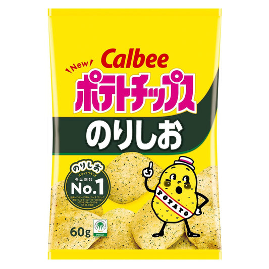 Calbee Norishio Seaweed Salt Flavor Potato Chips 60g