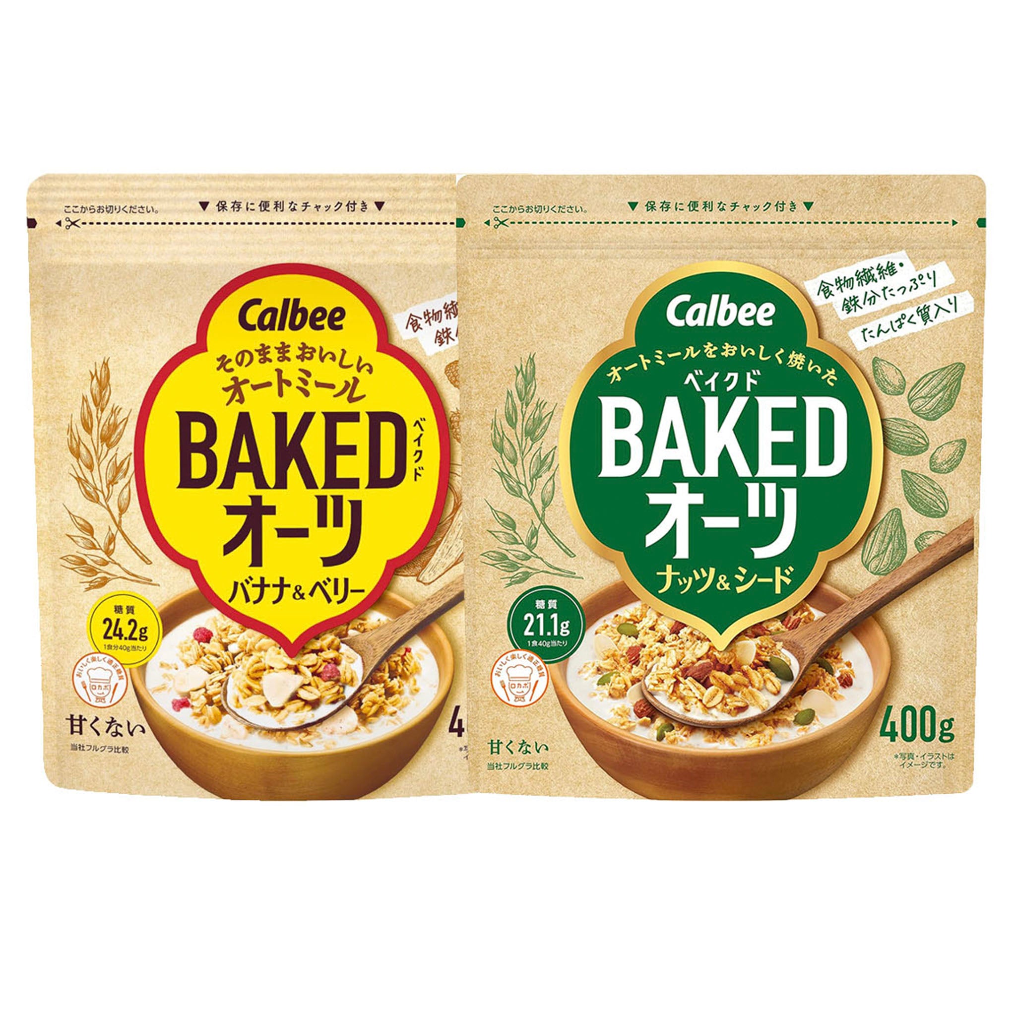 Furugura Calbee Baked Oats 400g