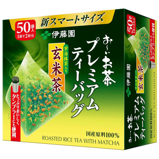 Itoen Oi Ocha Premium Tea Bag Uji Matcha Genmaicha