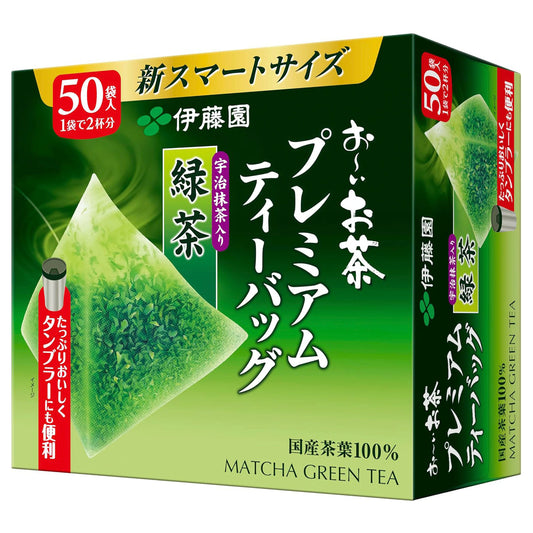 Itoen Oi Ocha Premium Tea Bag Uji Matcha Green Tea