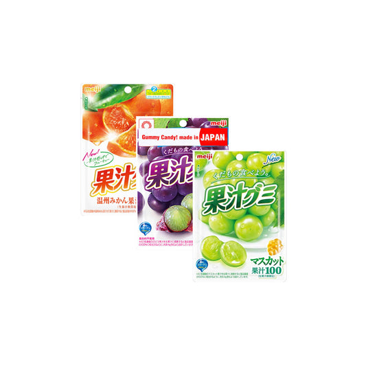 Meiji Fruit Juice Gummy (54g each pack)