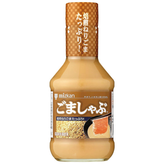 Mizkan Sesame Shabu 250ml Paste Like Sauce with Garlic | Made in Japan | Japanese Sesame Sauce