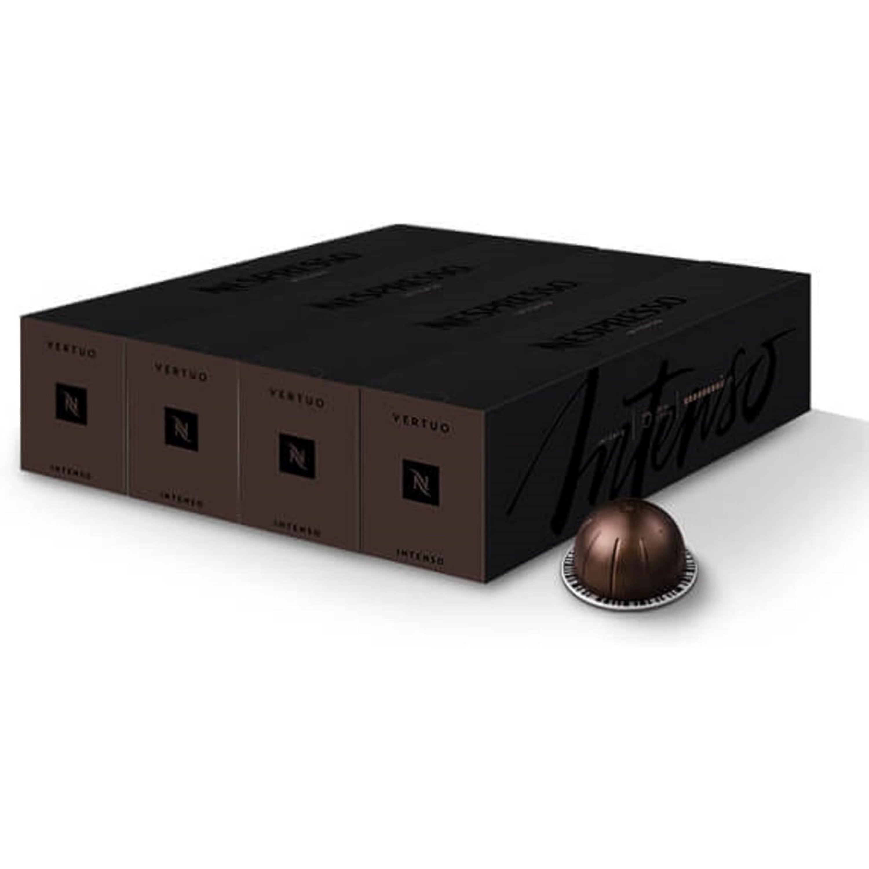 Nespresso Intenso 4-bottle set (40 Pods) VERTUO Capsule