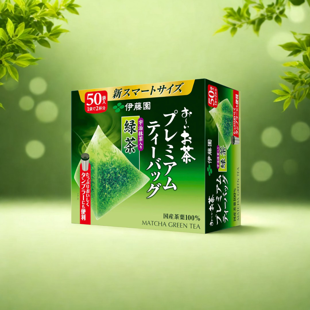 Itoen Oi Ocha Premium Tea Bag Uji Matcha Green Tea