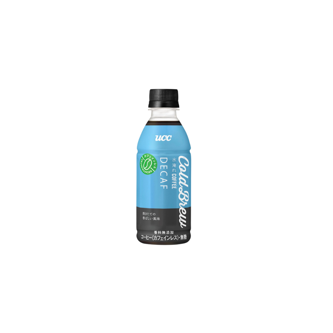 Cold Brew DECAF Decaffeinated Coffee – 9.1 fl oz (270 ml) x 24 Bottles
