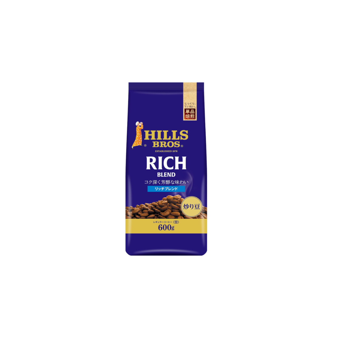 Hills Rich Blend Regular Coffee Beans – 21.2 oz (600 g)