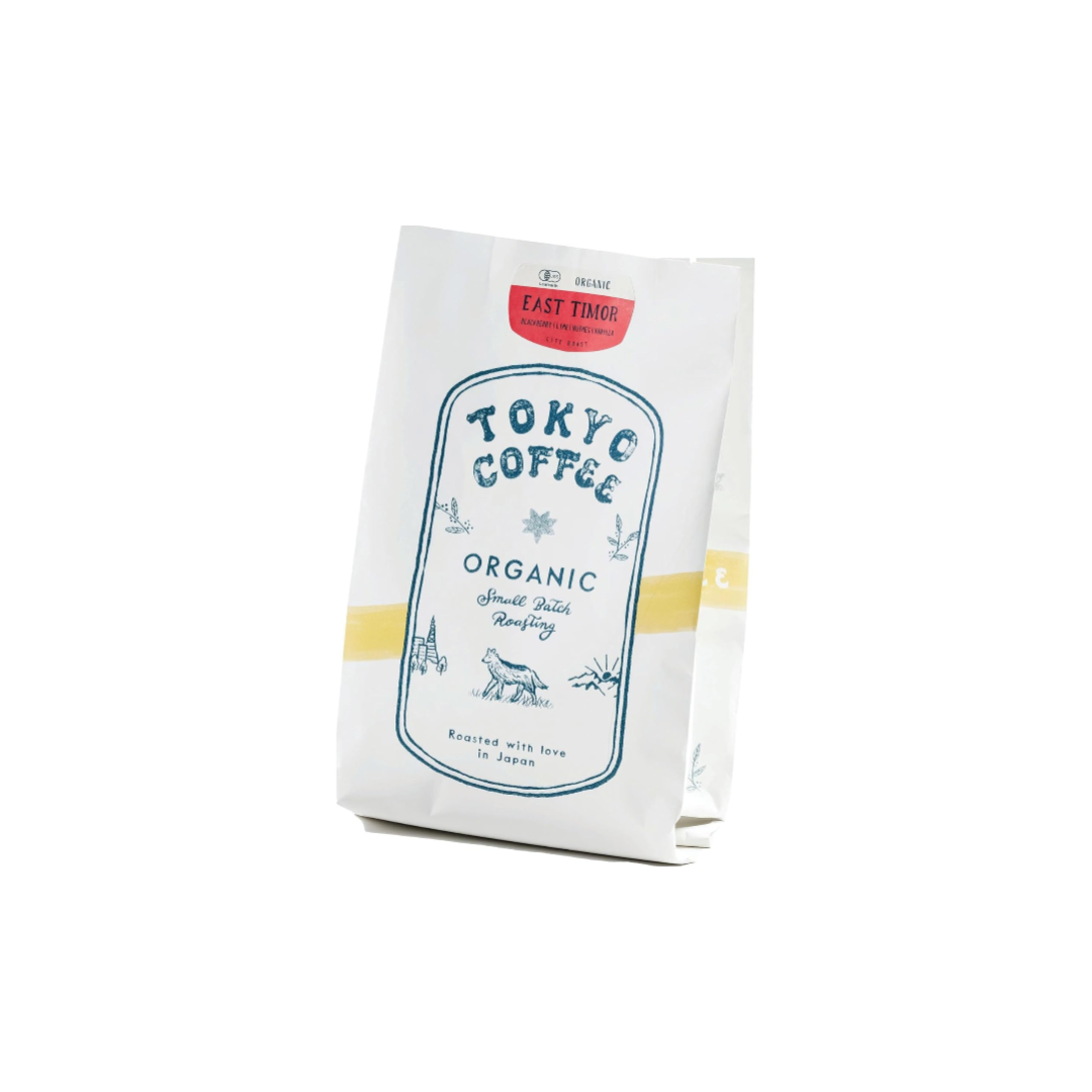 TOKYO COFFEE Fairtrade East Timor – Organic Coffee Beans (200g)