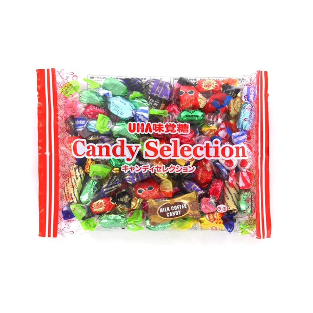 UHA Mikakuto Candy Selection, 9.9 oz (280 g) x 10 Bags