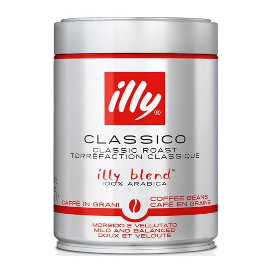 Key Coffee Illy Blend Beans Medium Roast (Classico) 8.8 oz (250 g) | Pack Of 1 | Made In Japan