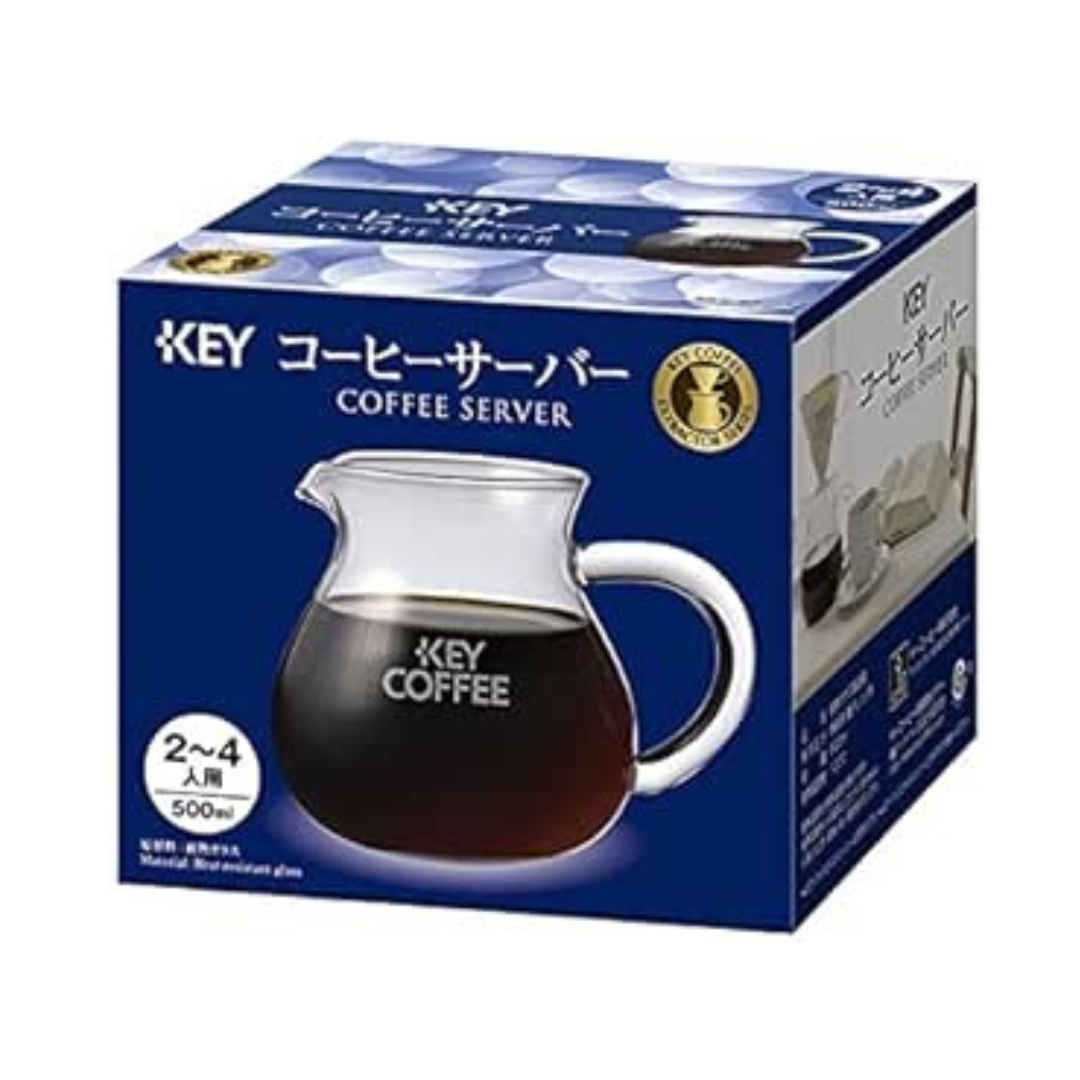 Key Coffee Server for 2-4 (500ml) | Made In Japan