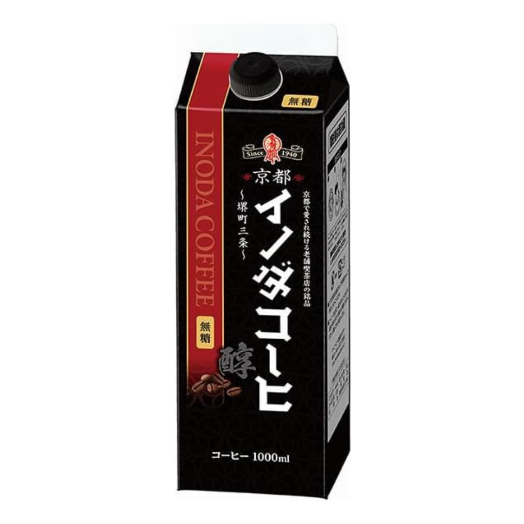 Key Coffee, Kyoto Inoda Coffee, Liquid Coffee, Sugar Free, 3.3 fl oz (1 L) | Made In Japan