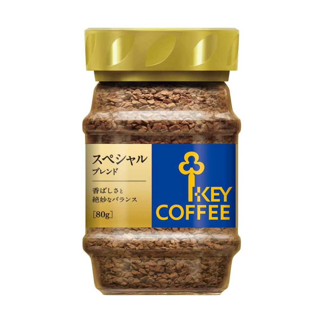 Key Coffee Instant Coffee Special Blend Jar 80g | Made In Japan