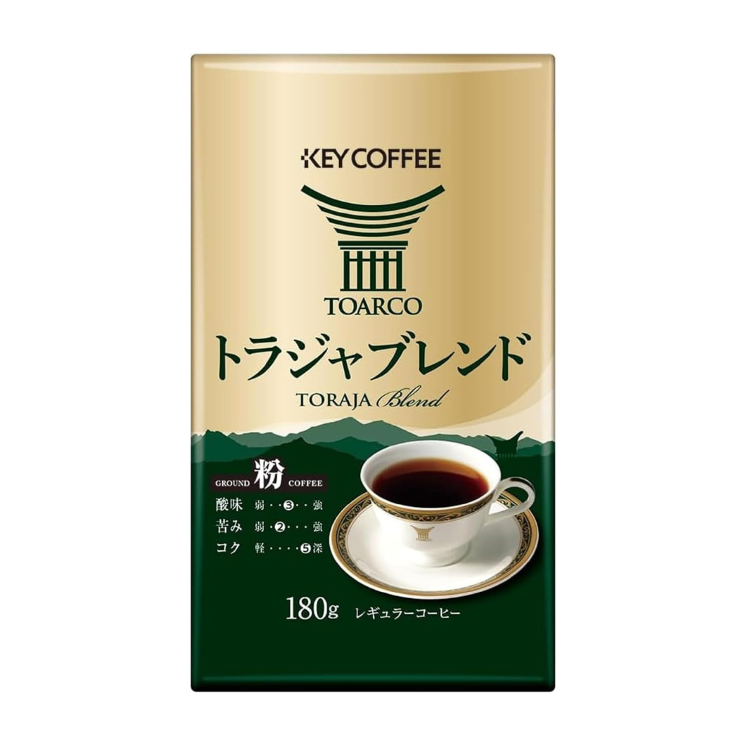Key Coffee VP Toraja Blend Powder 180g | Made in Japan | Japanese Premium Coffee