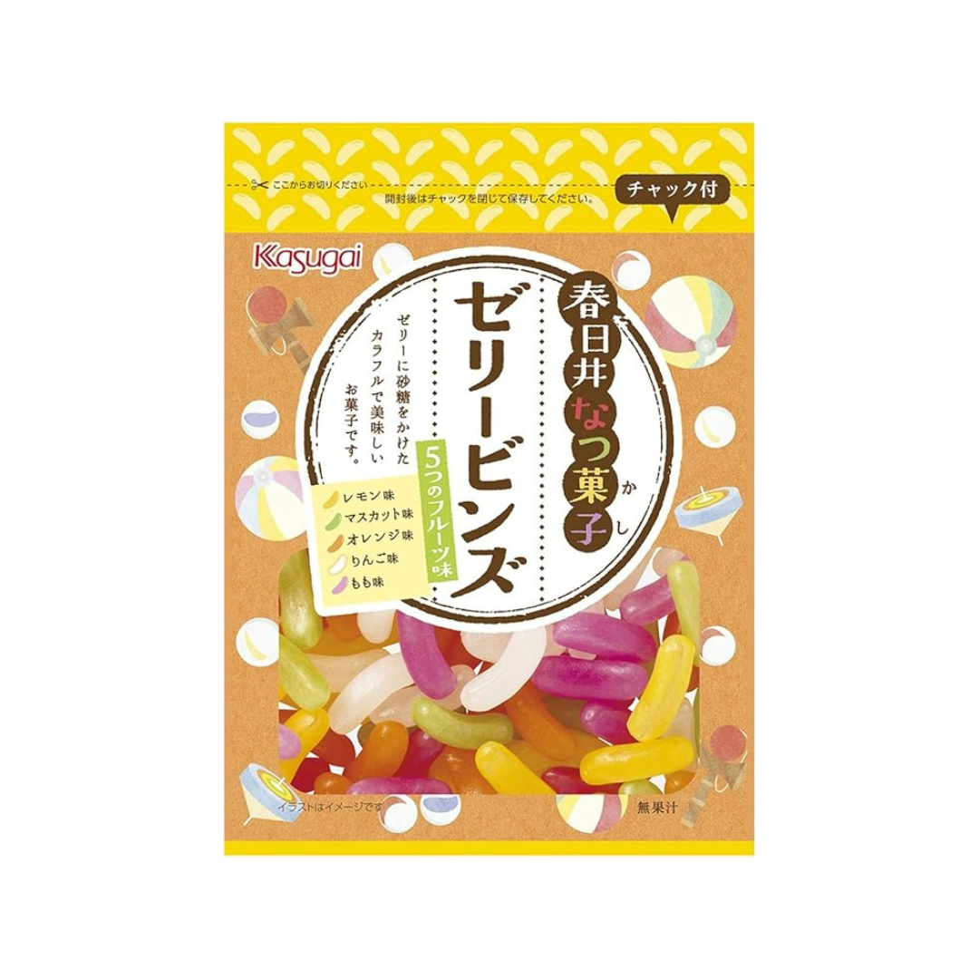 Kasugai Seika F Jelly Beans (101g) | Pack of 2 | Made in Japan