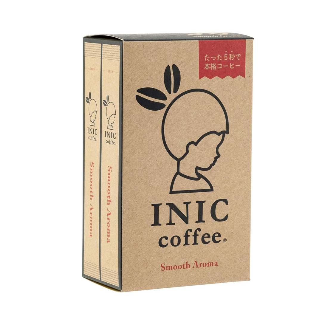 INIC Smooth Aroma Instant Coffee 30 Sticks – Japanese Coffee