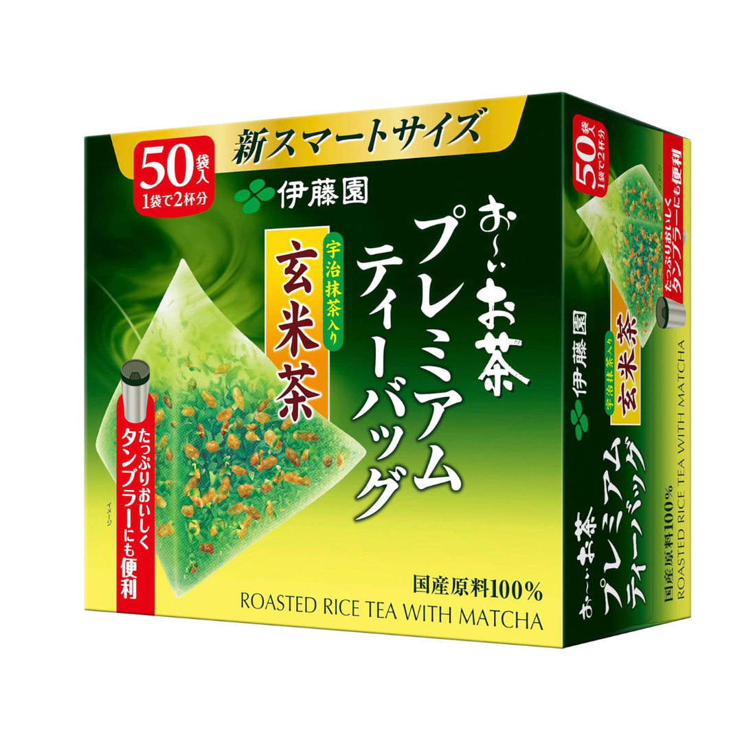 Itoen Oi Ocha Premium Tea Bag Uji Matcha Genmaicha