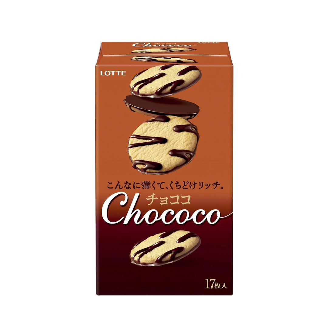 Lotte Chococo Biscuits (17 pieces)