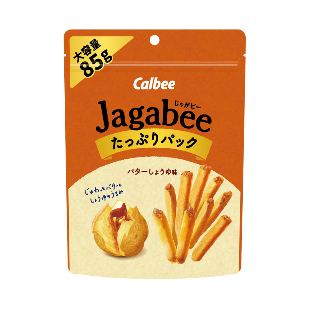 Calbee Jagabee Butter Soy Sauce Flavor 38g