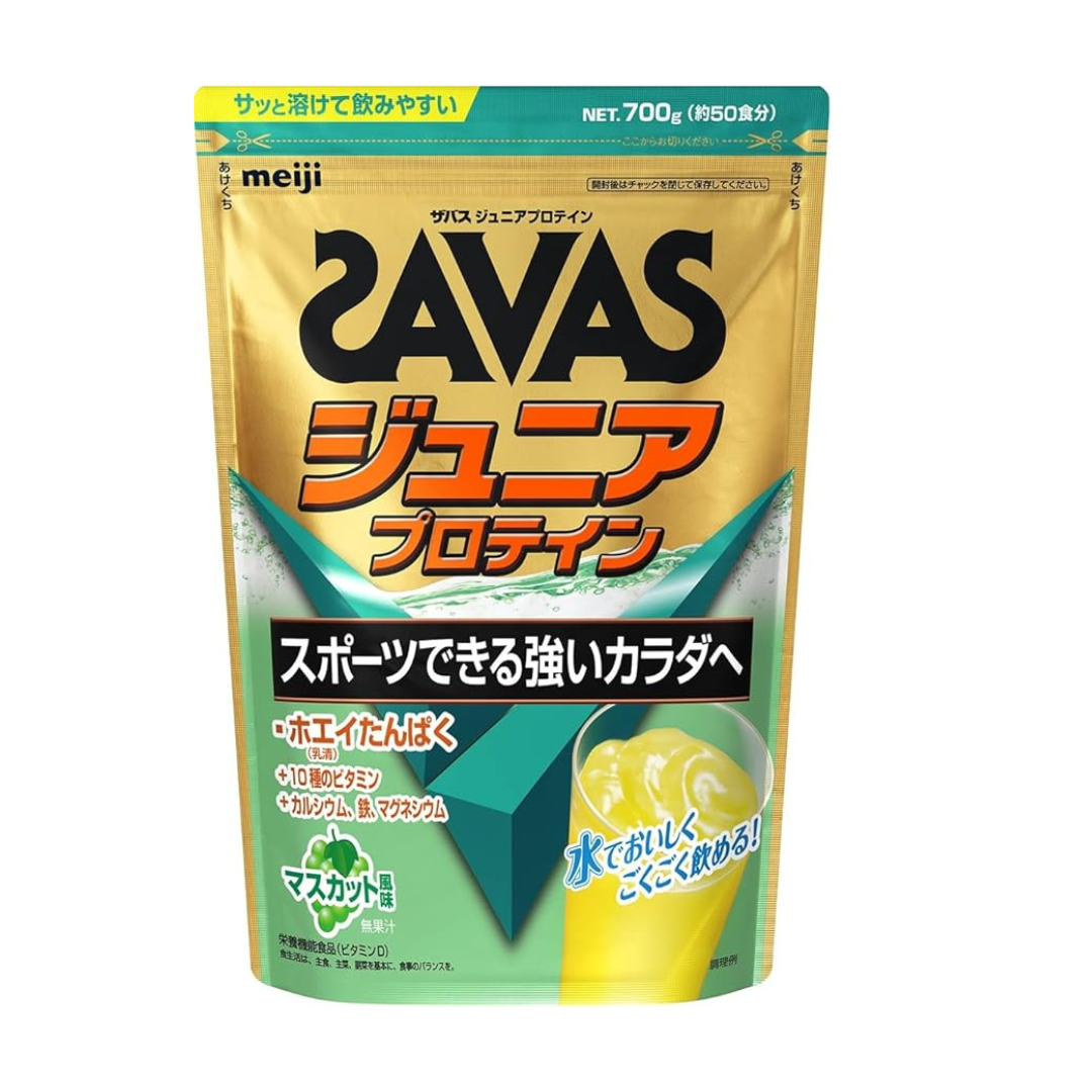 SAVAS Junior Protein Muscat Flavor 700g Meiji Calcium Vitamins