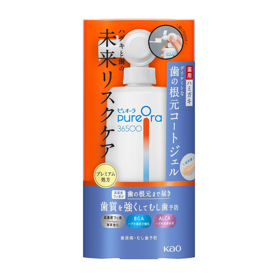 PureOra 36500 Medicated Teeth Root Coat Gel Toothpaste, 4.1 oz (115 g) Toothpaste