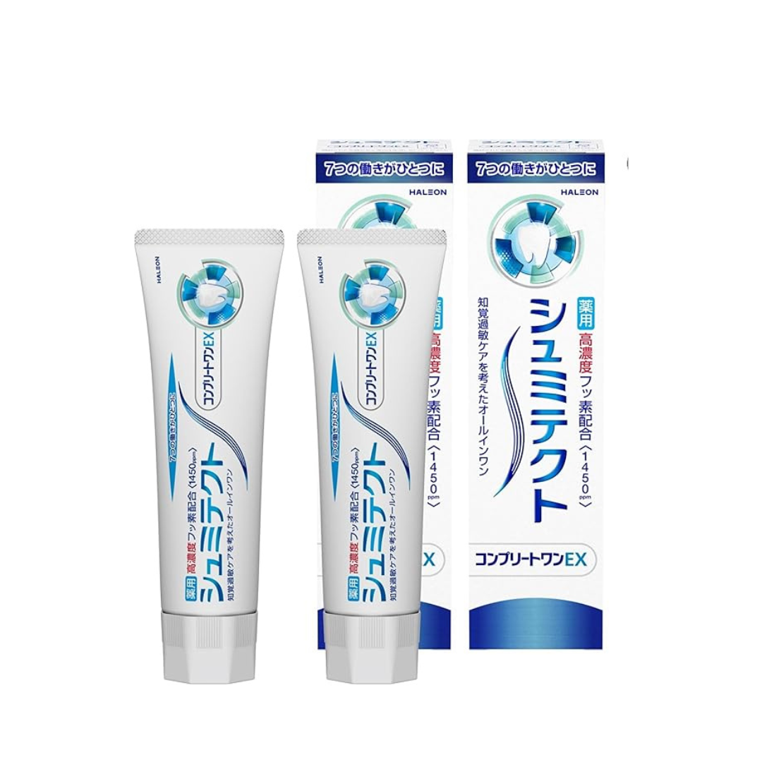 Shumitect Complete One EX (Quasi-Drug) Toothpaste, Hypersensitivity Care, High Concentration of Fluorine Formulated
