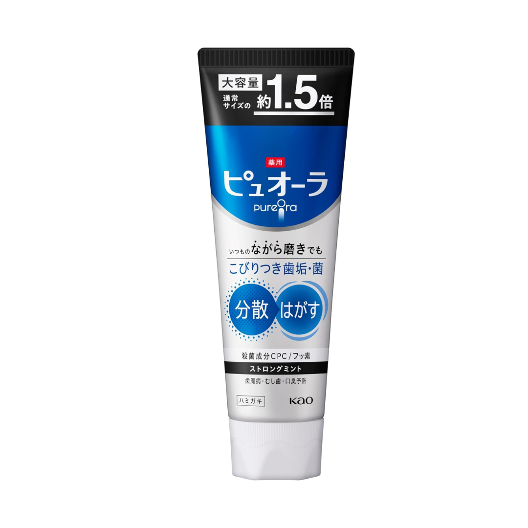 Medicated Puola Toothpaste, Strong Mint, Large Capacity, 6.1 oz (170 g) (Quasi Drug)