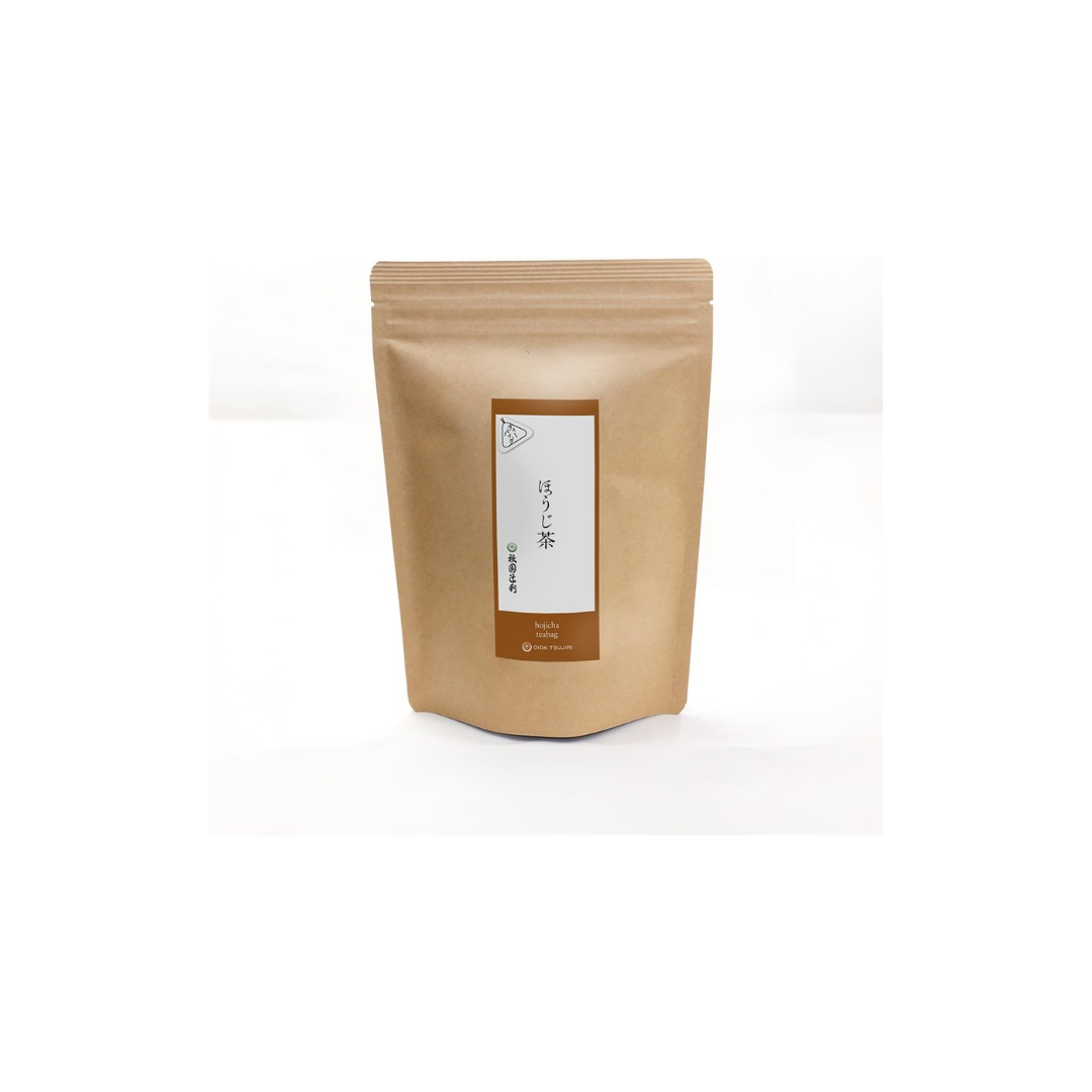 Gion Tsujiri Kyoto Hojicha Tea Bags – Roasted Japanese Tea, 20 Bags